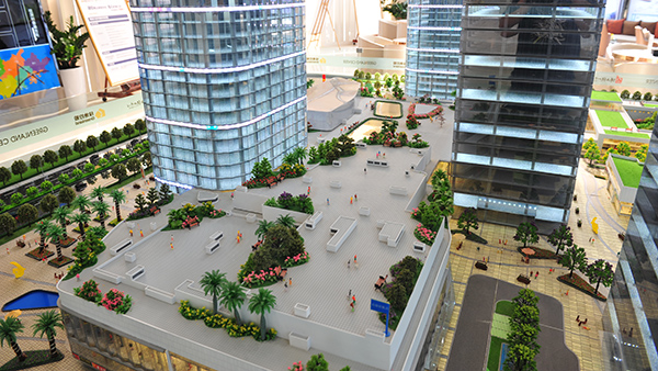 創(chuàng)佳建筑實體沙盤模型