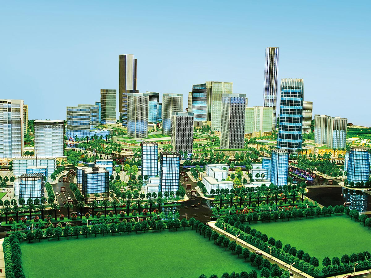 萬(wàn)博商務(wù)區(qū)規(guī)劃模型案例