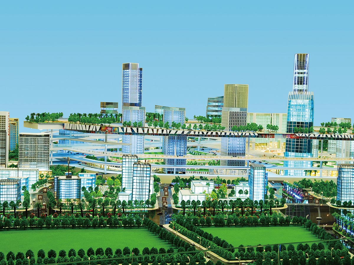 萬(wàn)博商務(wù)區(qū)規(guī)劃模型案例